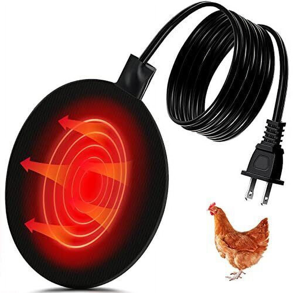 Chicken Water Heater for Winter Poultry Water Heater Warmer Base Chicken Coop